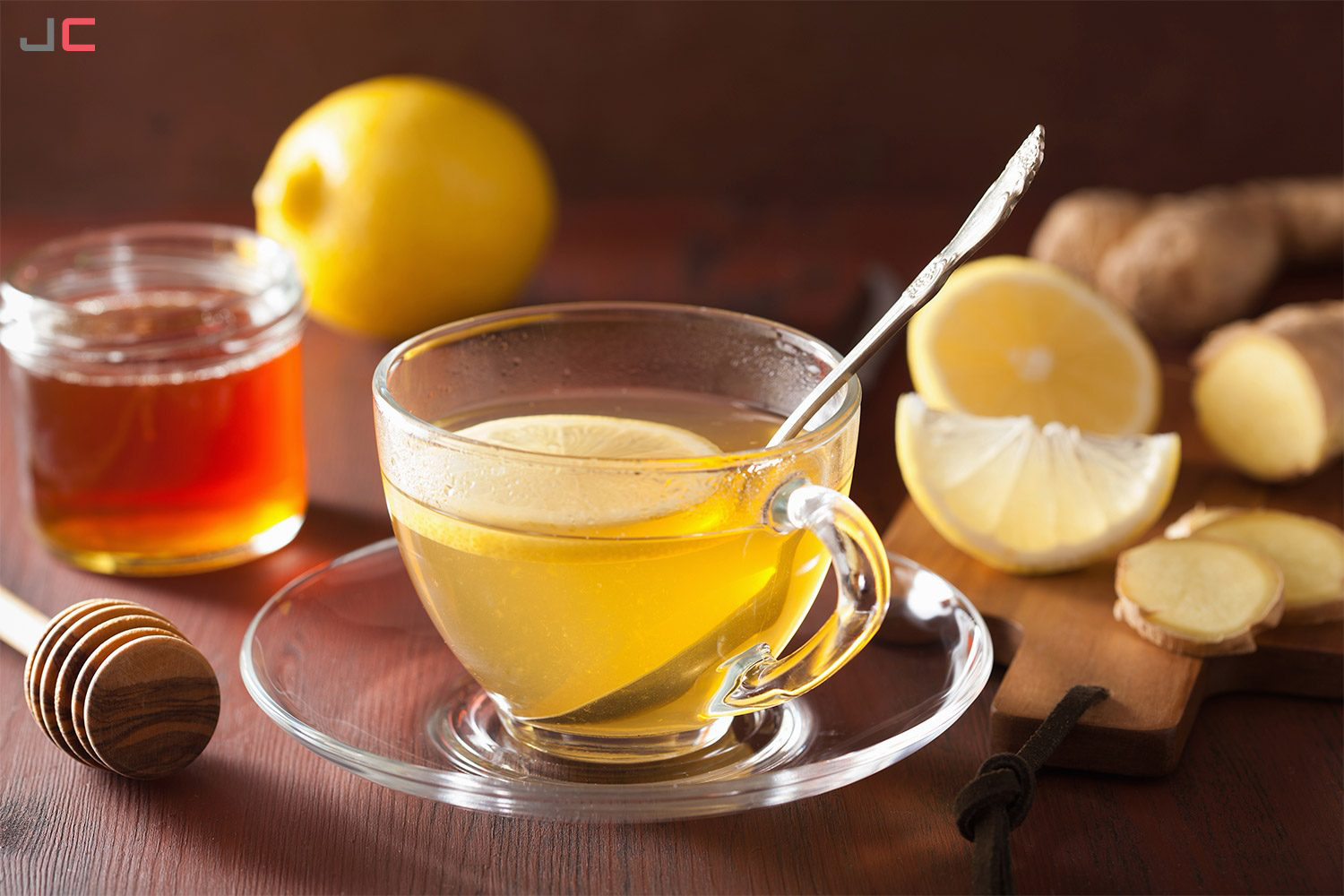 چای زنجبیل با طعم لیمو