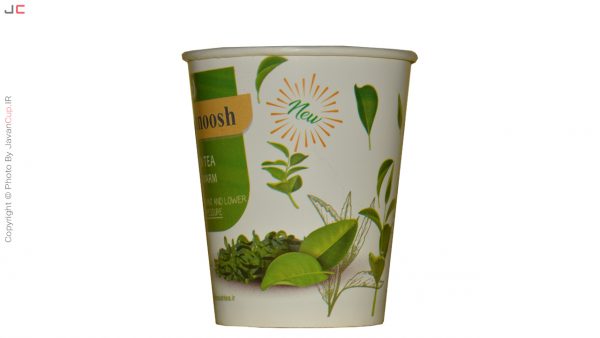 چای سبز لیوانی پشت